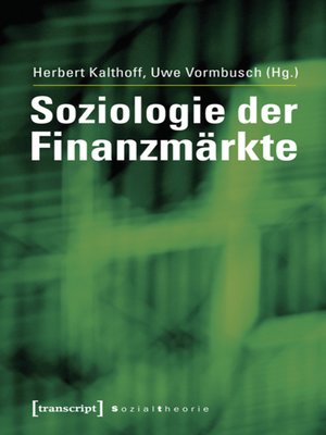 cover image of Soziologie der Finanzmärkte